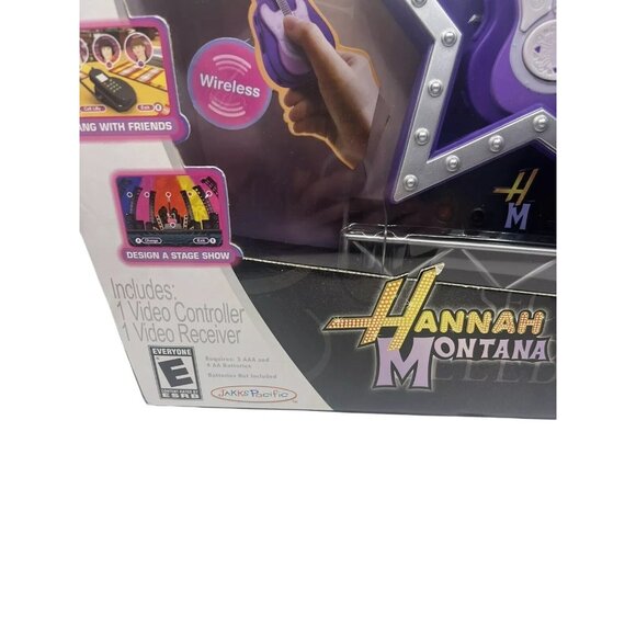 Disney Hannah Montana Plug & Play TV Game Includes Video Controller NEW - Picture 5 of 8